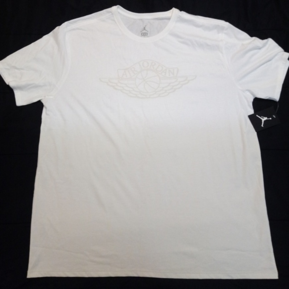 White Nike Jumpman Tee